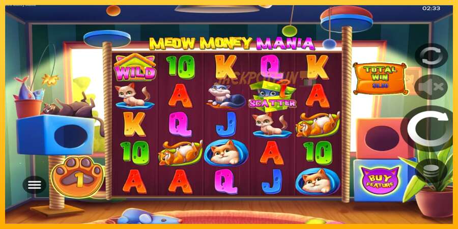 একটি স্লট মেশিন সঙ্গে বাস্তব টাকা Meow Money Mania, ছবি 3