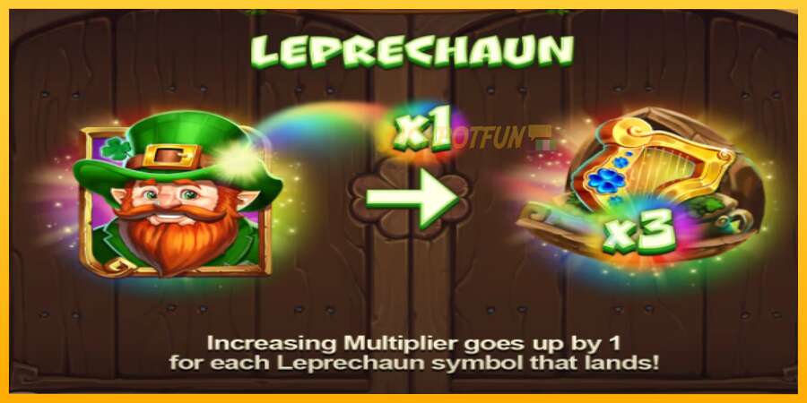 একটি স্লট মেশিন সঙ্গে বাস্তব টাকা Leprechaun Joy, ছবি 6